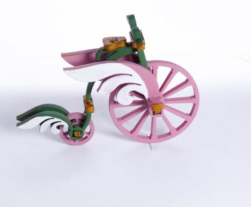 Елочная игрушка - Ретро велосипед 6011 Angel - Idh фото 4