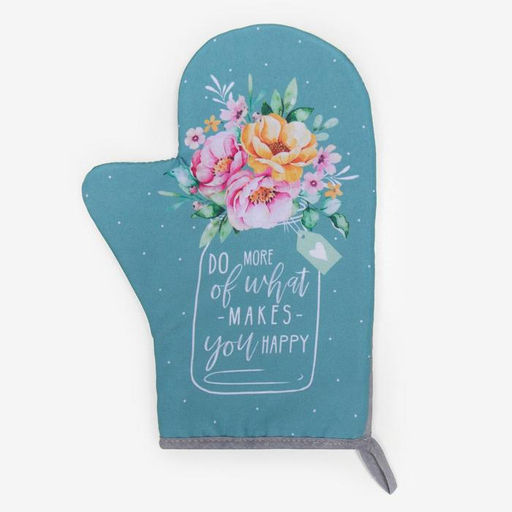 Цена за 2 шт. Варежка-прихватка «Доляна» В горошек 20×28 см, габардин, 35% хлопок, 65% п/э, ватин 250 г/м²