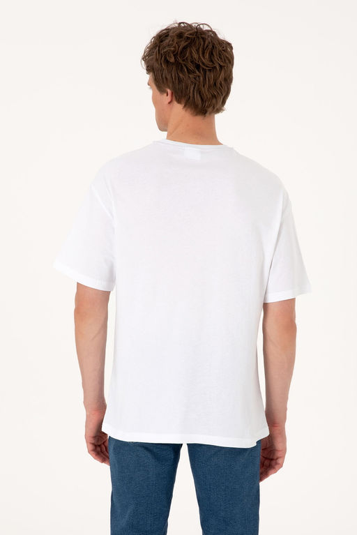 Erkek Beyaz Ti__rt - U.s. polo assn фото 5