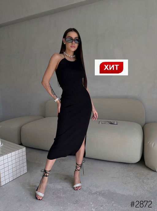 Платье с открытой спиной - A.B.S.O фото 4