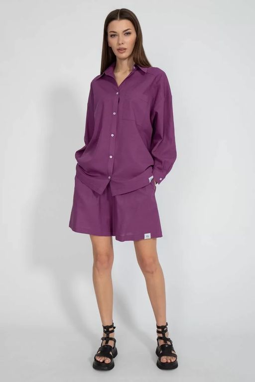 Льнаная рубашка 4073 - Kivviwear фото 3