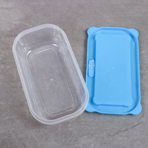 Салатник прямоугольный 5 штук с крышками/ 15-54 /уп 24/ - Галеонтрейд фото 5