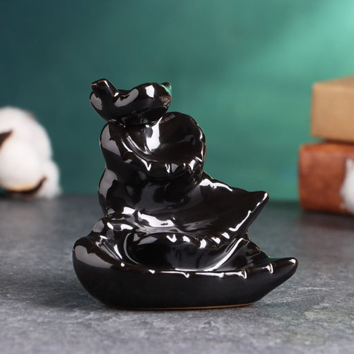 Подставка для благовоний TAKE IT EASY «Листья», стелющийся дым, 8×10 см