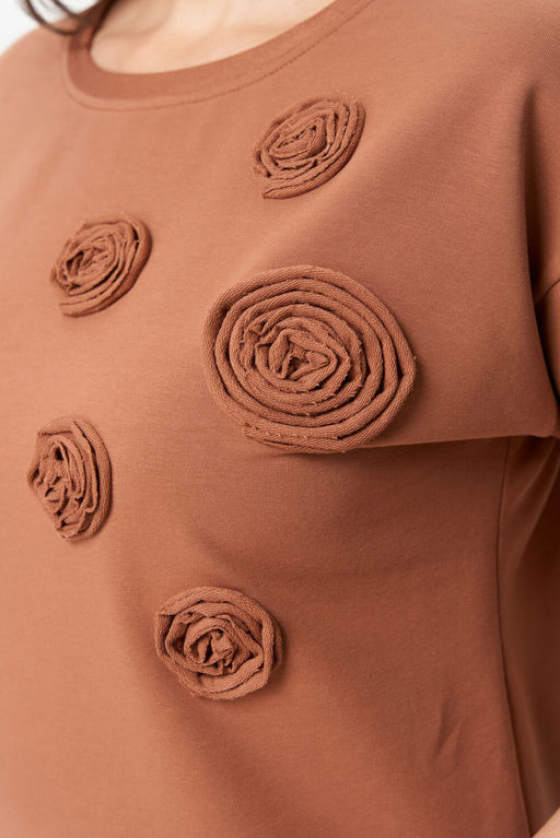 Джемпер Rumoda 2268-Р коричневый