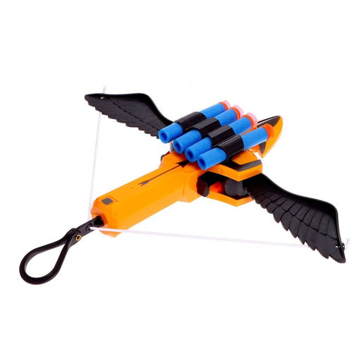 УЦЕНКА Арбалет Золотой орел, стреляет мягкими пулями, с мишенями, цвета МИКС