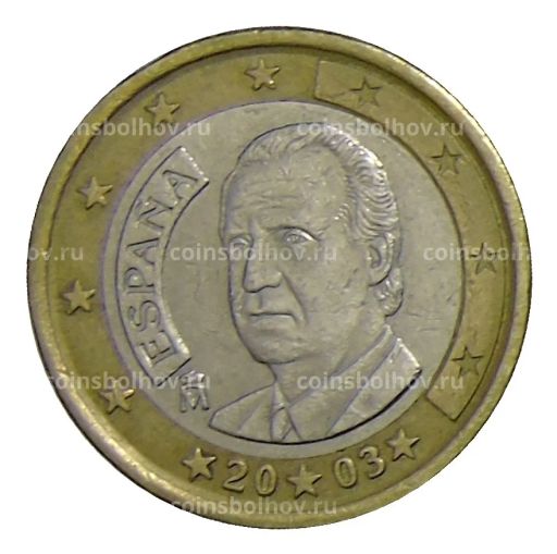 1 евро 2003 года Испания