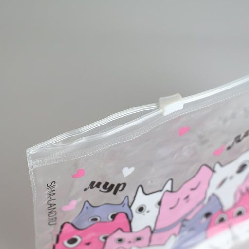 Набор Котики, косметичка, расчёска, наклейки для ногтей, 2 резинки, анкета для девочек А6, МИКС - Simaland фото 5