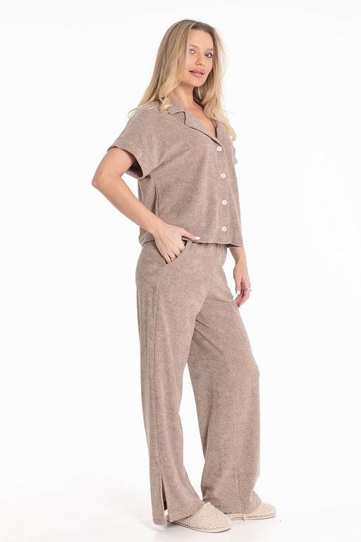 Пижама М324233к кофейный - Елена фото 3