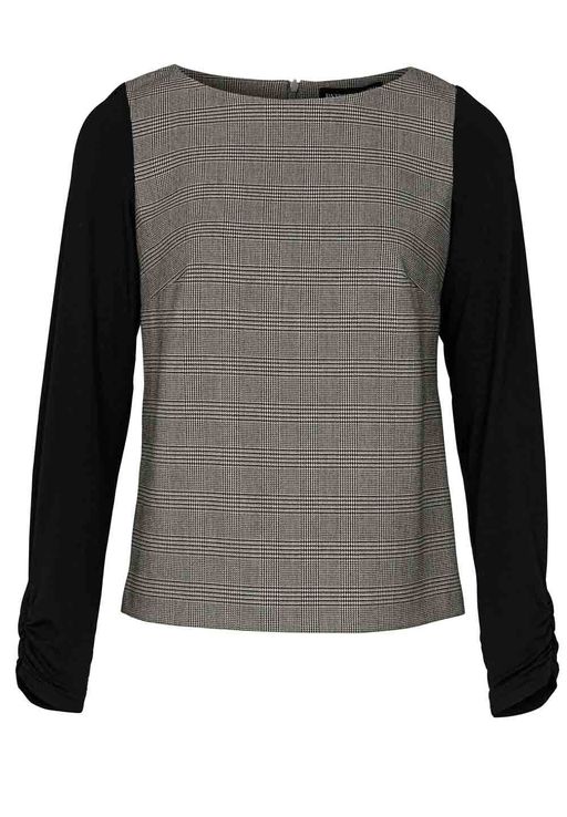 Блузка, черно-белая - Patrizia dini фото 2