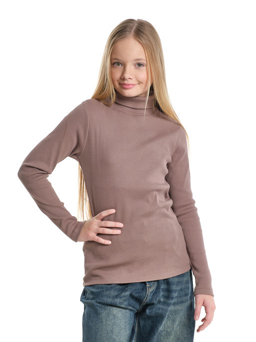 Водолазка 22-0392 персик - Mini maxi фото 9