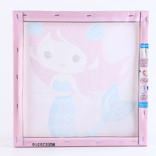 Аппликация помпошками Русалочка размер 30 30 см, клей 30 мл - Simaland фото 6