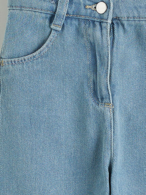 Beli Lastikli Mom Fit K?z ?ocuk Jean Pantolon
