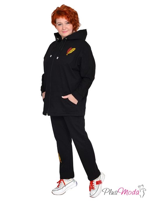 Толстовка Модель №1174 размеры 44-84 - Plusmoda фото 9