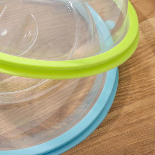 Крышка силиконовая для СВЧ Доляна, 20206 см, цвет МИКС  фото 3