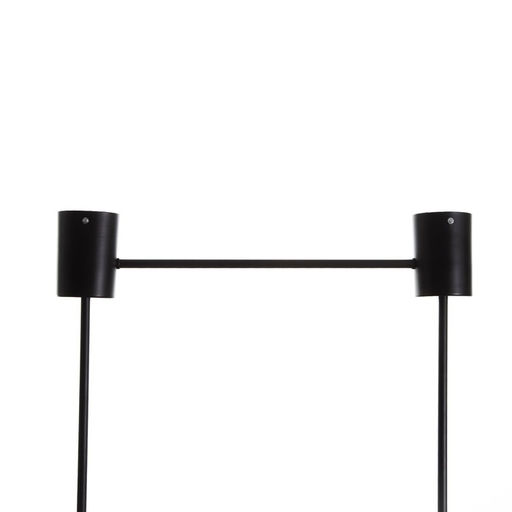 Светильник BayerLux «Лучик» 2хЕ27 40 Вт черный 50×5×30-130 см