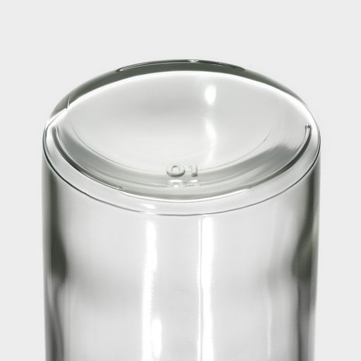 Бутылка для соусов и масла Доляна «Коралл», 360 мл, 6.5×20.7 см, стекло, прозрачная