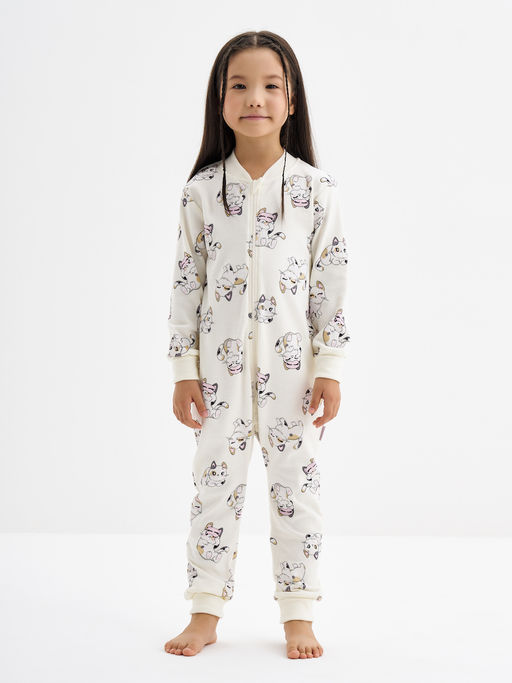 Комбинезон для сна для девочки с принтом - Kogankids фото 5