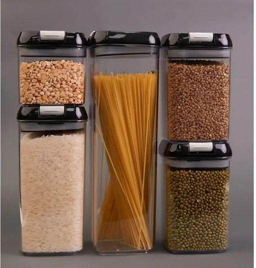 Контейнер на кухню, набор для хранения, 5предметов - 1000 деталей фото 4