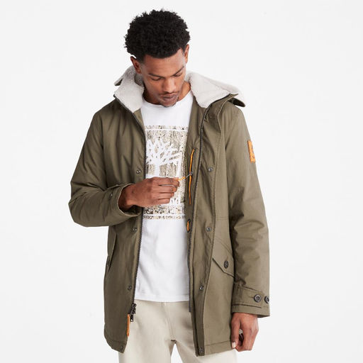 Куртка Timberland Parka MT Kelsey зеленая  фото 7