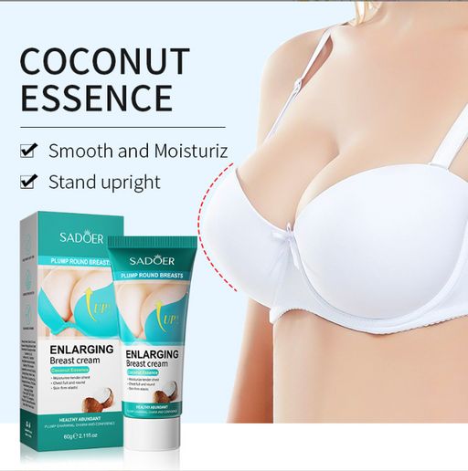 SADOER Крем для укрепления и подтяжки груди Enlargin Breast Cream Coconut, 60гр - ANGEALA фото 2