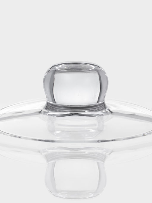 Подставка для торта Magistro «Цветочки», 29×23 см, на ножке, с крышкой-клош, стекло, прозрачная