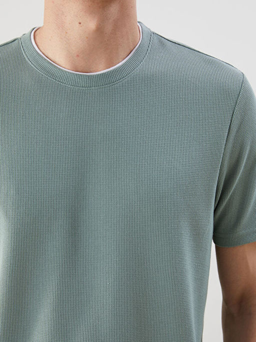 Bisiklet Yaka D?z Erkek Ti??rt