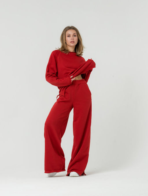 Футер 3х нитка ПЕТЛЯ Костюм женский - Knitka wear фото 4