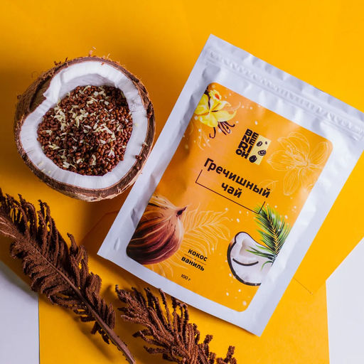 Benerich Гречишный чай кокос и ваниль 100 гр  фото 5