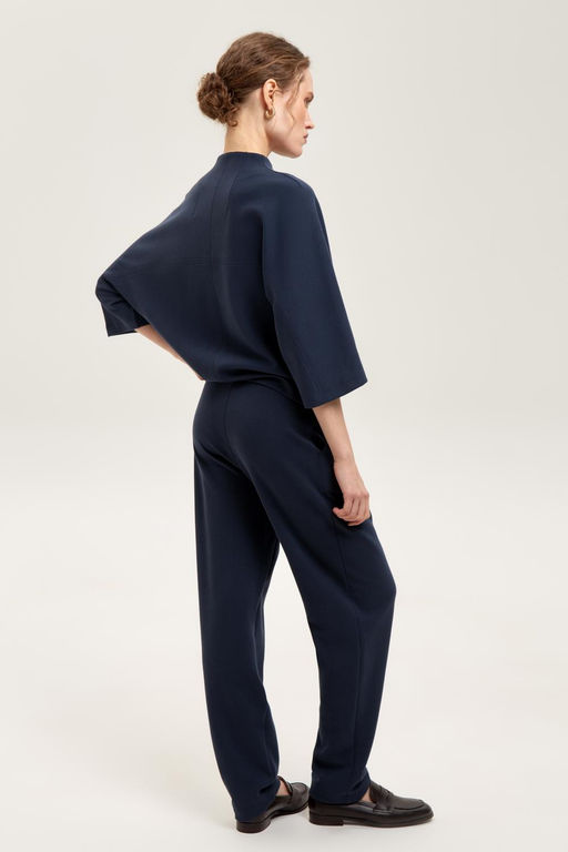 ЕВТ 4133/индиго брюки жен