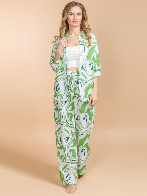 Брючный костюм (вискоза) №25-466-4 (Лето 2025) - Ганг фото 9