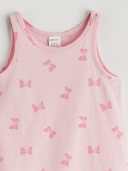 Bisiklet Yaka K?z Bebek Penye Tulum