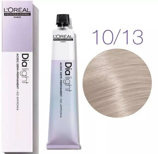 ДИА ЛАЙТ 10.13 Молочный коктейль пепельно-золотистый,, крем-краска 50 мл - Loreal professionnel фото 2