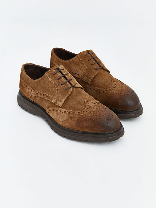 Deri G?r?n?ml? Erkek Klasik Ayakkab?