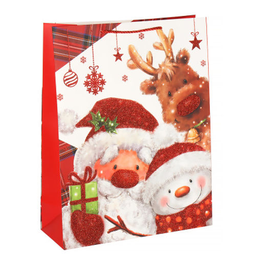 Пакет подарочный 31х40х12 / 109-1L /уп 12/360/Новый год - Галеонтрейд фото 5