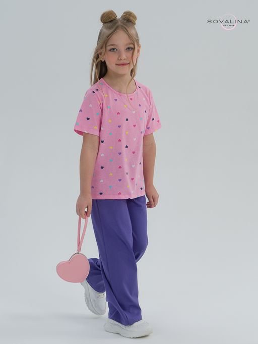 Костюм Лето цветные сердечки-верипери - Sovalina фото 10