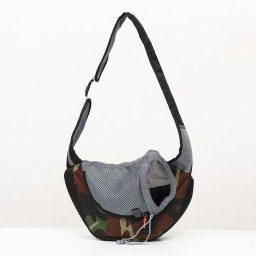 Слинг - переноска для животных, 45 х 11 х 24 см, камуфляж - Пижон фото 3
