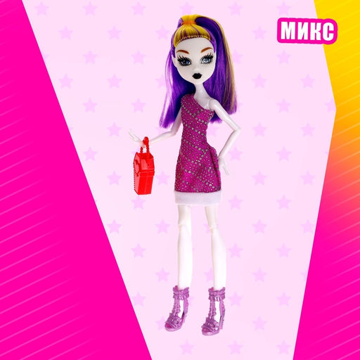 Кукла модная шарнирная Ляля с аксессуаром, цвет МИКС - Simaland фото 5