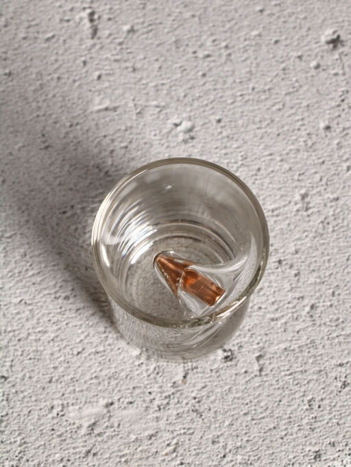 Набор «Абсолютно»: гель для душа во флаконе водка 250 мл и стопка с пулей, Чистое счастье