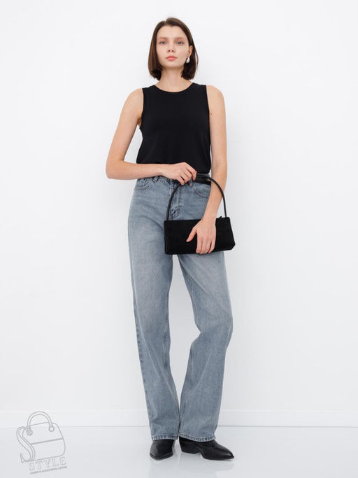 Сумка женская кожаная 9909-1NN black Natale Navetta