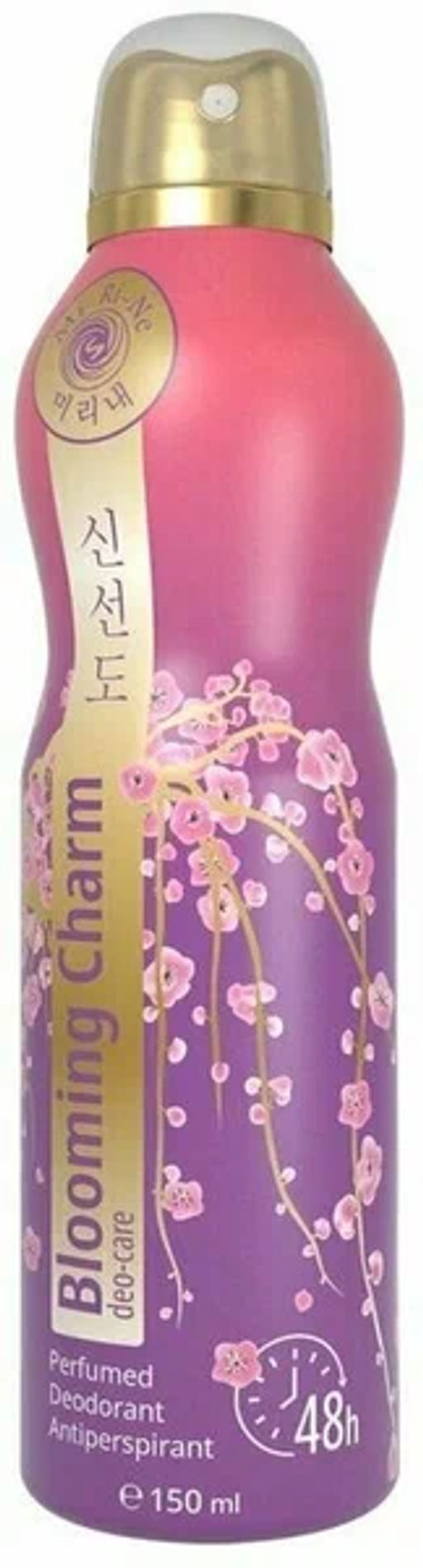 А.Т.Mi-Ri-Ne Дзодорант-спрей-антиперспирант парфюм.BLOOMING CHARM 150мл