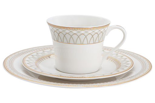 Чайный сервиз Диадема, 6 персон, 21 предмет - Anna lafarg emily фото 4