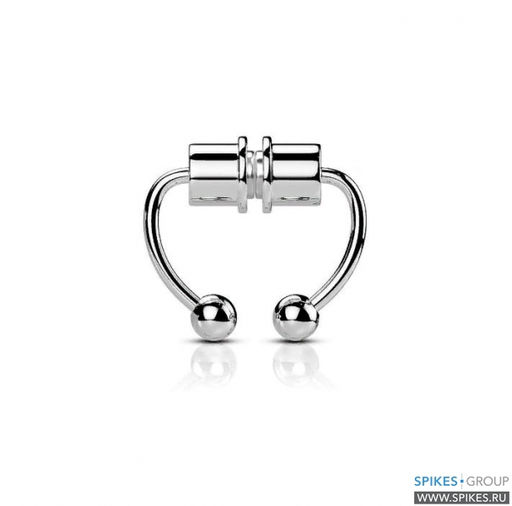 Пирсинг в нос, септум фейк, обманка на магнитах