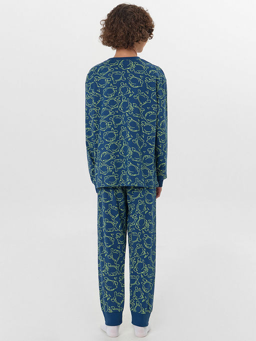 КОМПЛЕКТ ДЛЯ МАЛЬЧИКОВ (ЛОНГСЛИВ, БРЮКИ) - Mark formelle фото 2