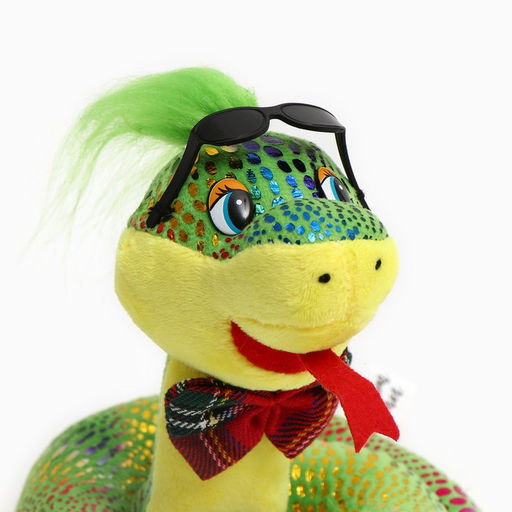 Мягкая игрушка Змея, в темных очках, 15 см, цвет зелёный - Simaland фото 6
