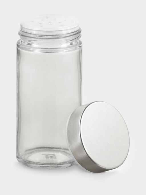 Набор для специй на подставке «Хай-тек», 90 мл, 33×6.7×10.5 см, 4×9.5 см, 6 шт., стекло