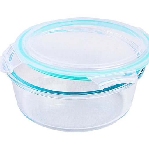 31011 Набор контейнеров с крышками из 3 шт 360/600/900мл стекло/полипр MB (х12) - Mayer&boch фото 2