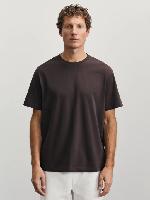 Футболка из смесового хлопка / Zarina  фото 3