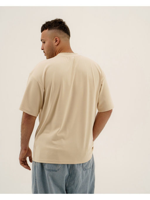 Футболка мужская MINAKU, размер XL, бежевая