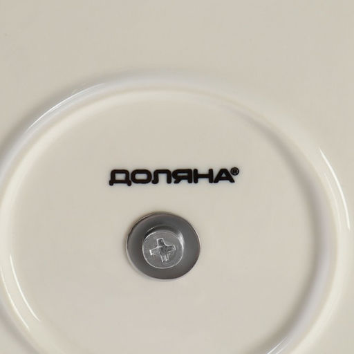 Этажерка - фруктовница Доляна Сьюзен, 3 яруса, d=15/20/26 см, фарфор, белая  фото 4