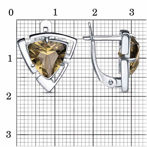 СЕРЬГИ 34614834ПлТ - Красная пресня фото 3